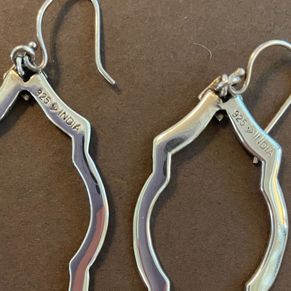 Silpada ‘Vintage Frame’ Sterling Silver Etched Earrings W3282 - Picture 15 of 15